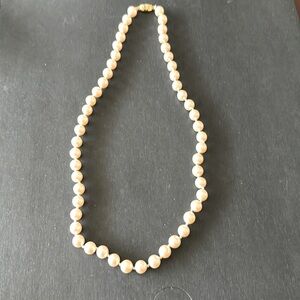 Vintage Monet Pearl Necklace